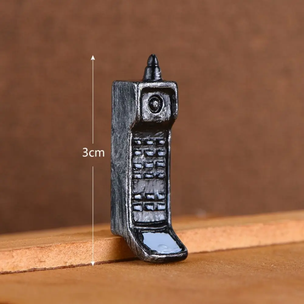 Home Dekoration Retro Nostalgische Figur Puppenhäuser Figur Mini Kamera Miniaturen Modell Miniatur Harz