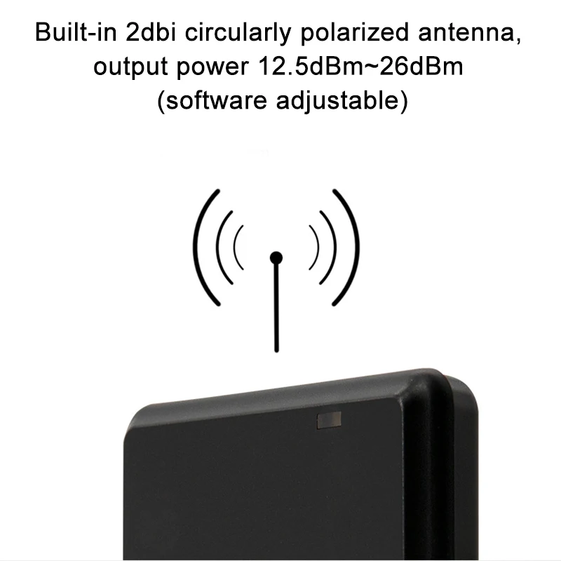 ISO18000-6C Protocol 902MHz~928MHz UHF RFID Small Desktop USB Reader Writer Copier Cloner EPC GEN2 With SDK Development