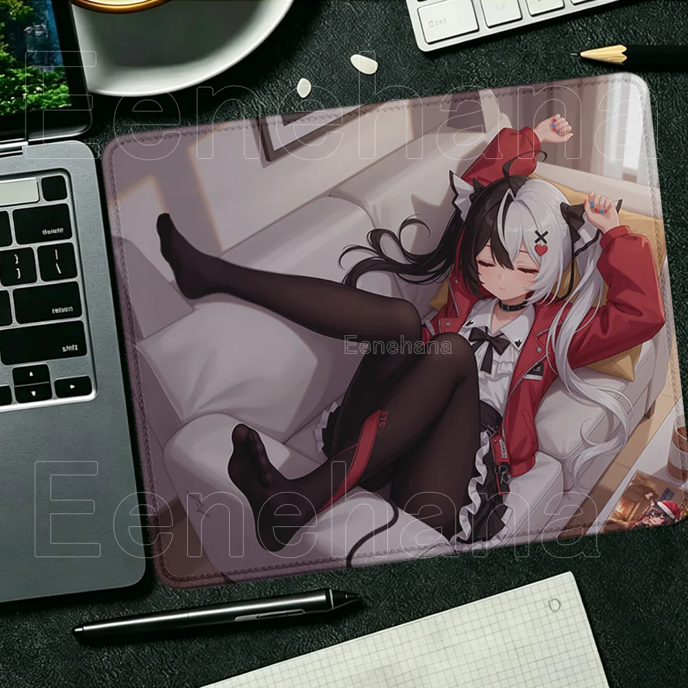 Mousepad HD printing Lacrimosa Neverness to Everness NTE Small Size Kawaii Anime Girl Mouse Pad Gaming Office overlock Desk Mat