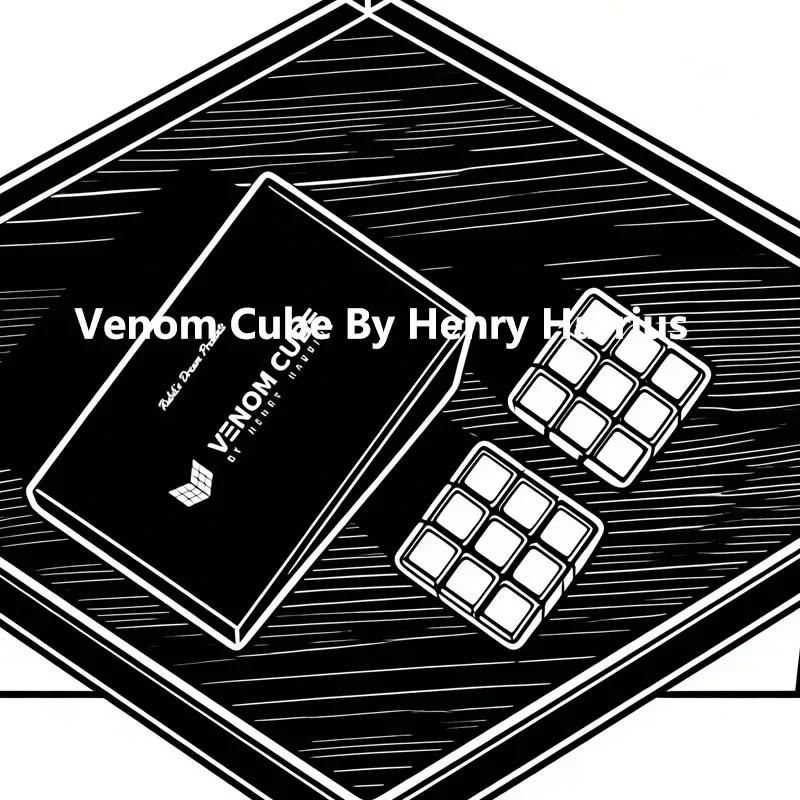 cube-venom-de-henry-harrius-cube-magique-tour-de-magie-de-pres-magie-accessoire-pour-magiciens-accessoire-d'illusion-gadget-accessoire-de-scene