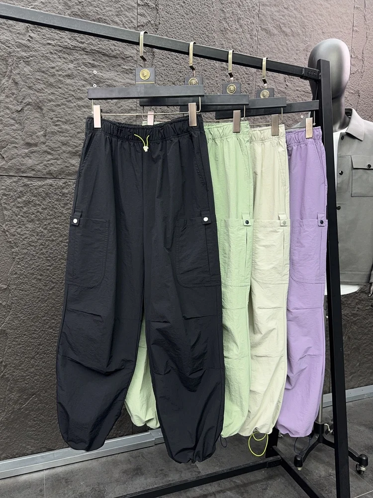 

Svip Cabinet 880, мужские и женские прямые брюки, свободные, удобные, модные, весенне-летние, рабочие брюки, повседневные с несколькими карманами...