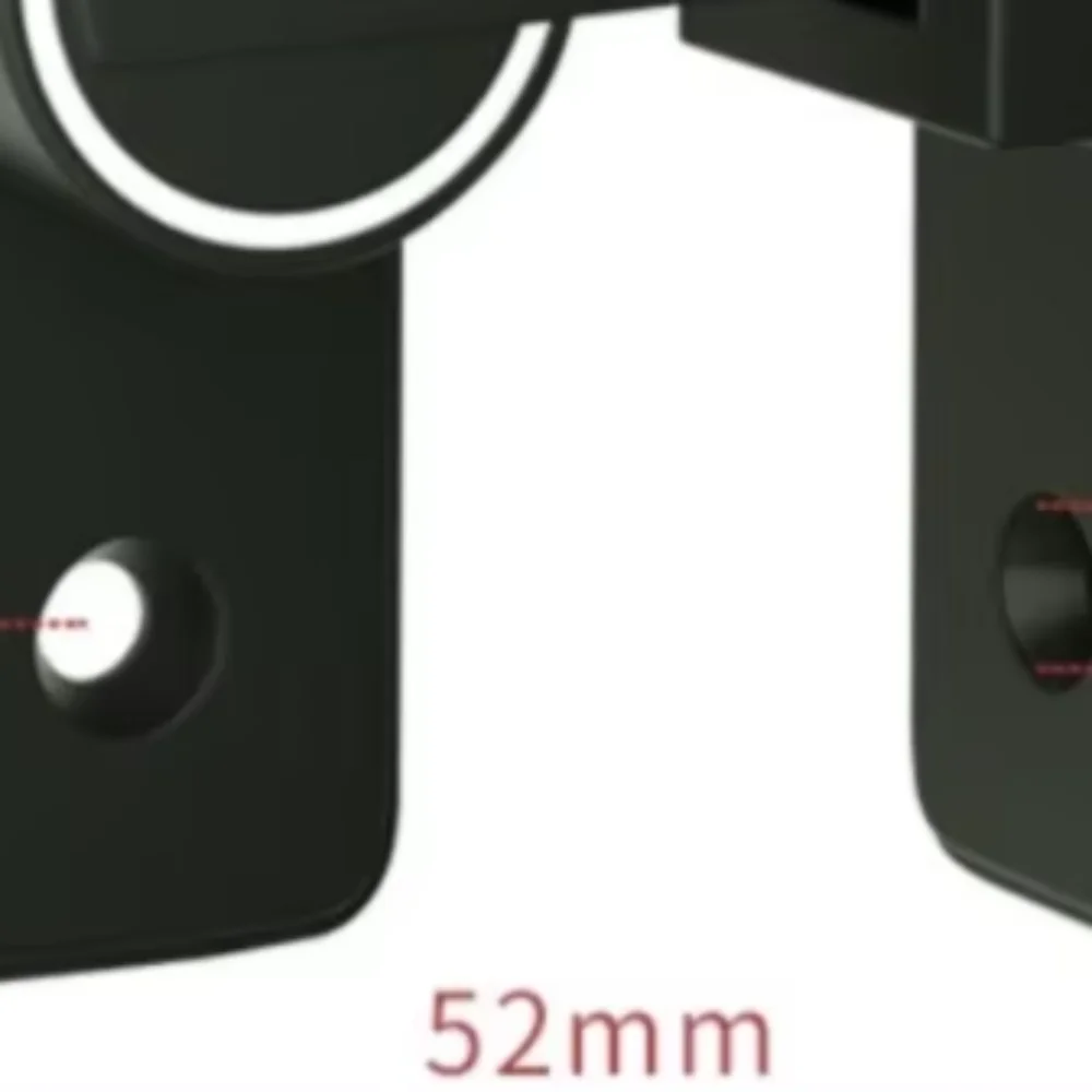 

Durable Luminous Door Latch 90 Degree Zinc Alloy Gate Latches Heavy Duty Hardware Cabinet Door Lock Sliding Door