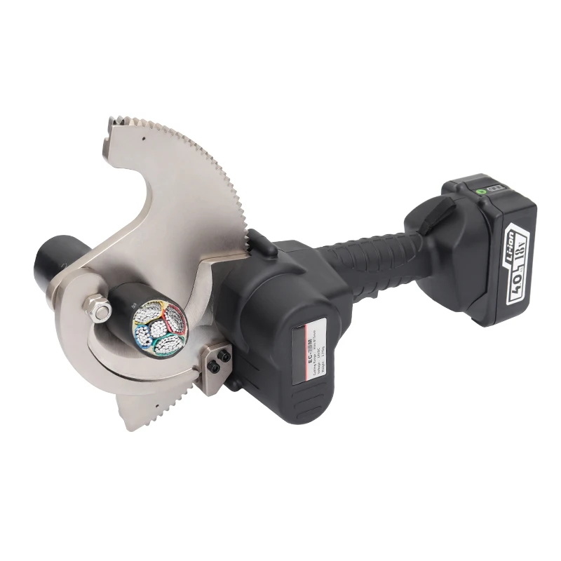 

Electric Ratchet Cutter Cable Cutter Lightweight and Fast EC-50M Cable Cutter 50mm Cable Gear Scissors Cutter Cable
