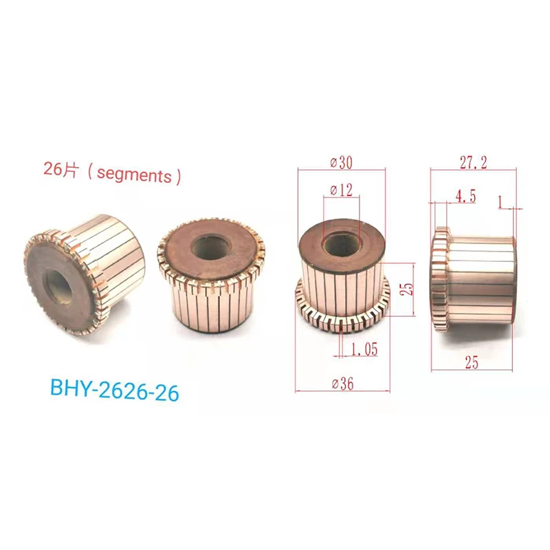 30*12*25*26p Rectifier Reverser Copper Head Bhy-2626-26