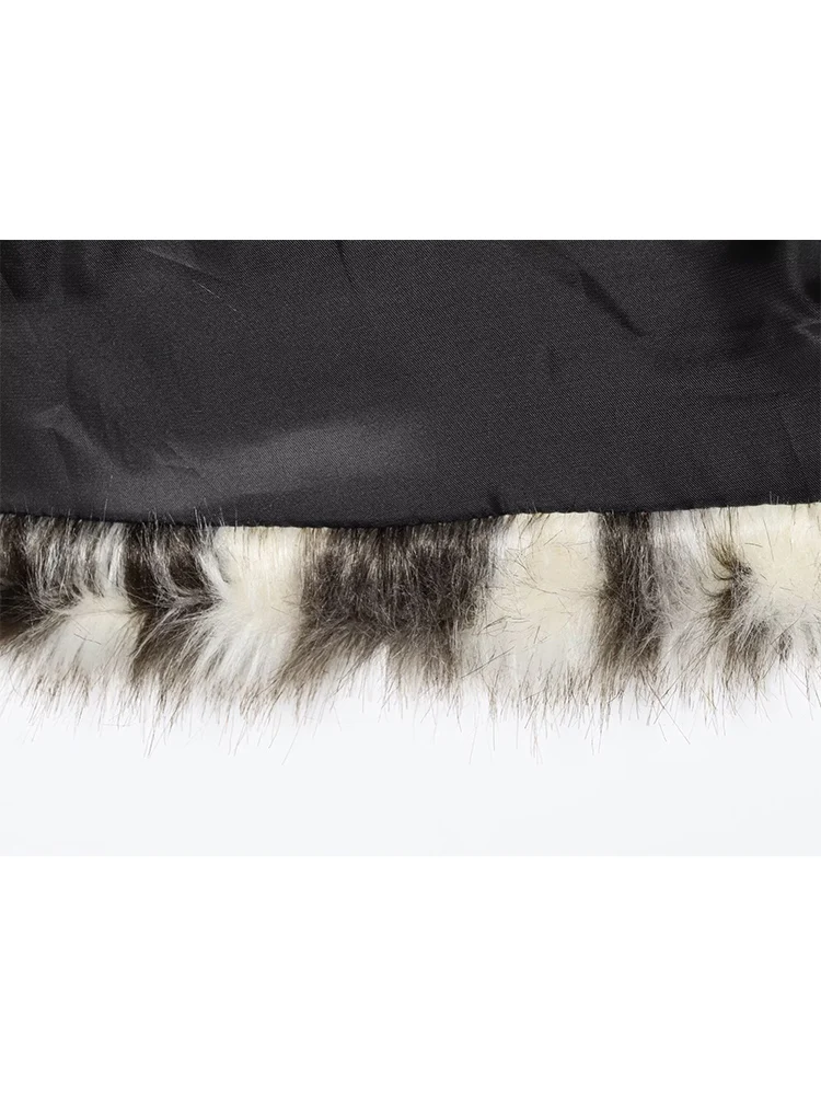 2025年 レディース エレガント フェイクファー ジャケット コート 秋冬 新作 厚手 暖かい ファー付き ショートコート ファッション レディース服 アウターウェア
