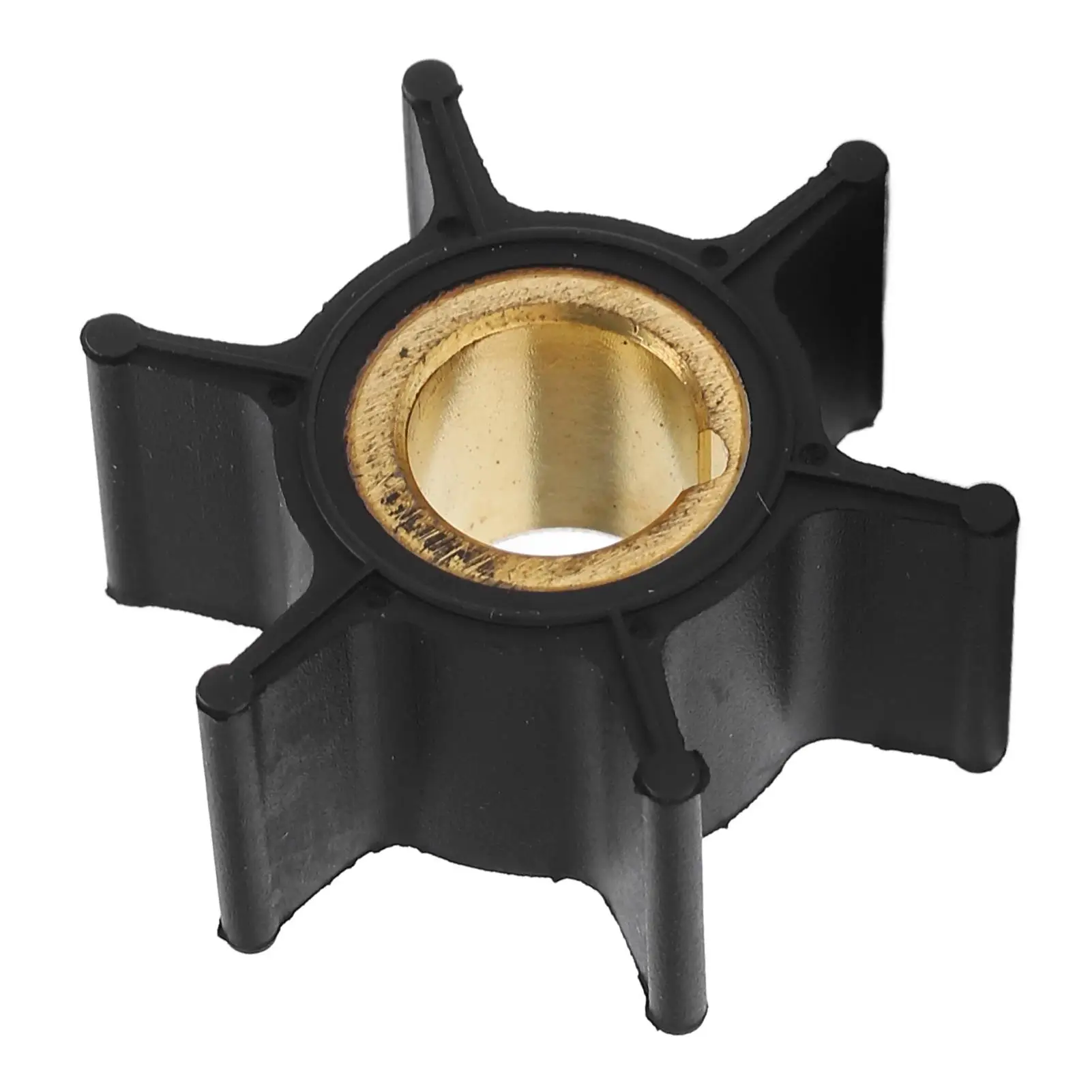 Water Pump Impeller Flexible 11.50mm Shaft Dia Copper Engine Replacement for mariner 8hp