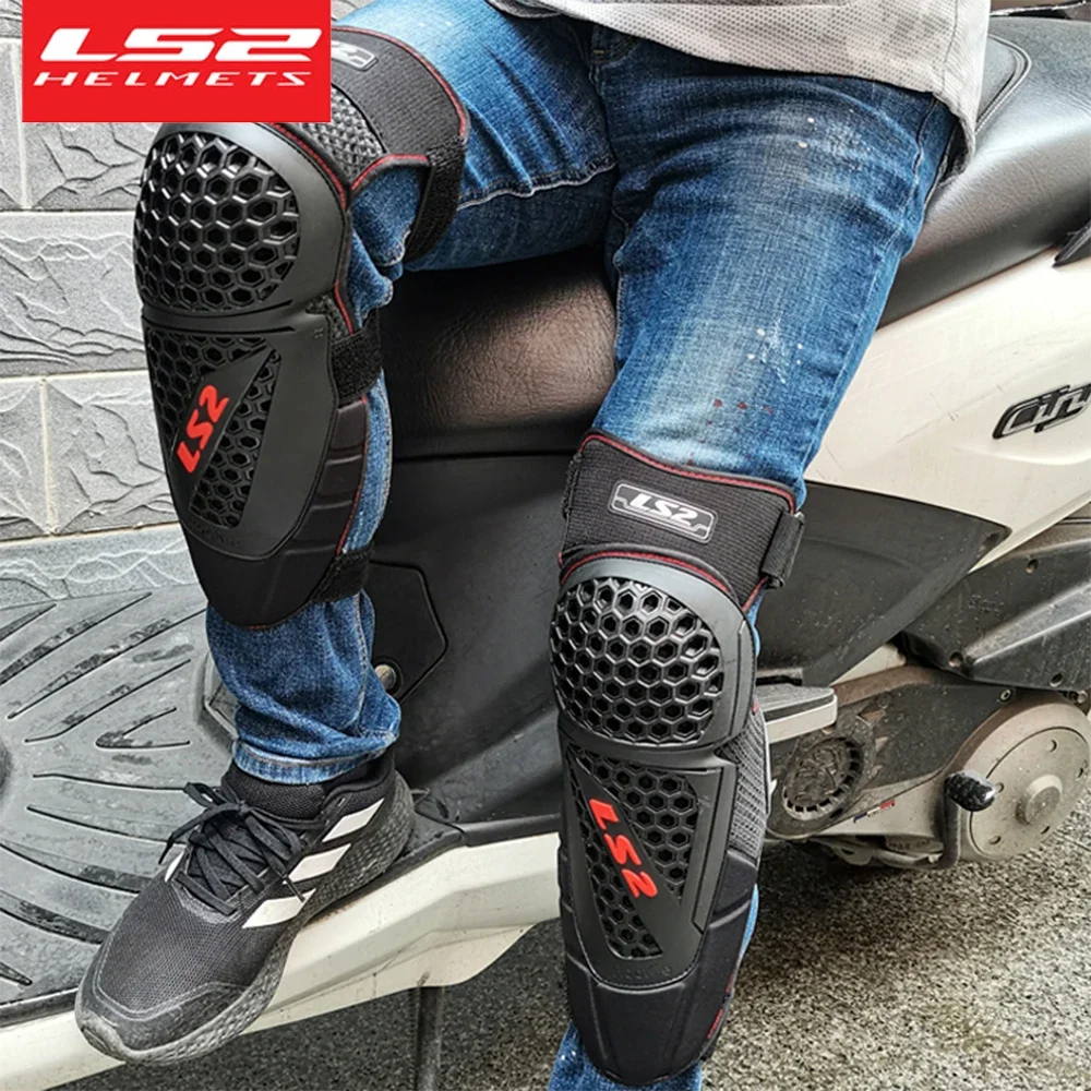 

LS2 Motorcycle Knee Pads Elbow Motocross Racing Protective Combo MTB Riding Elbow Guards Moto Joelheira Motorcycle Accessories