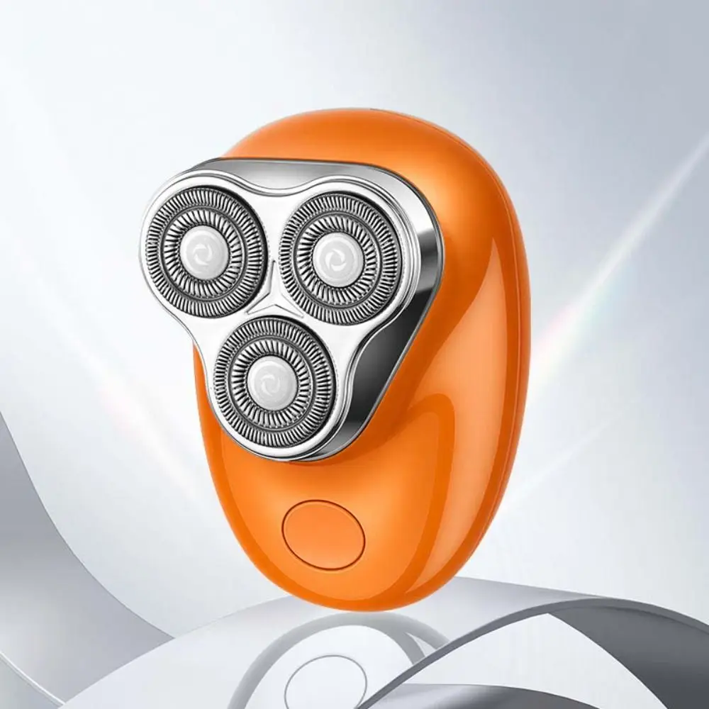 Cordless Mini Electric Shaver Compact Pocket Size Dual-Purpose Design Men Electric Shaver Lightweight Removable