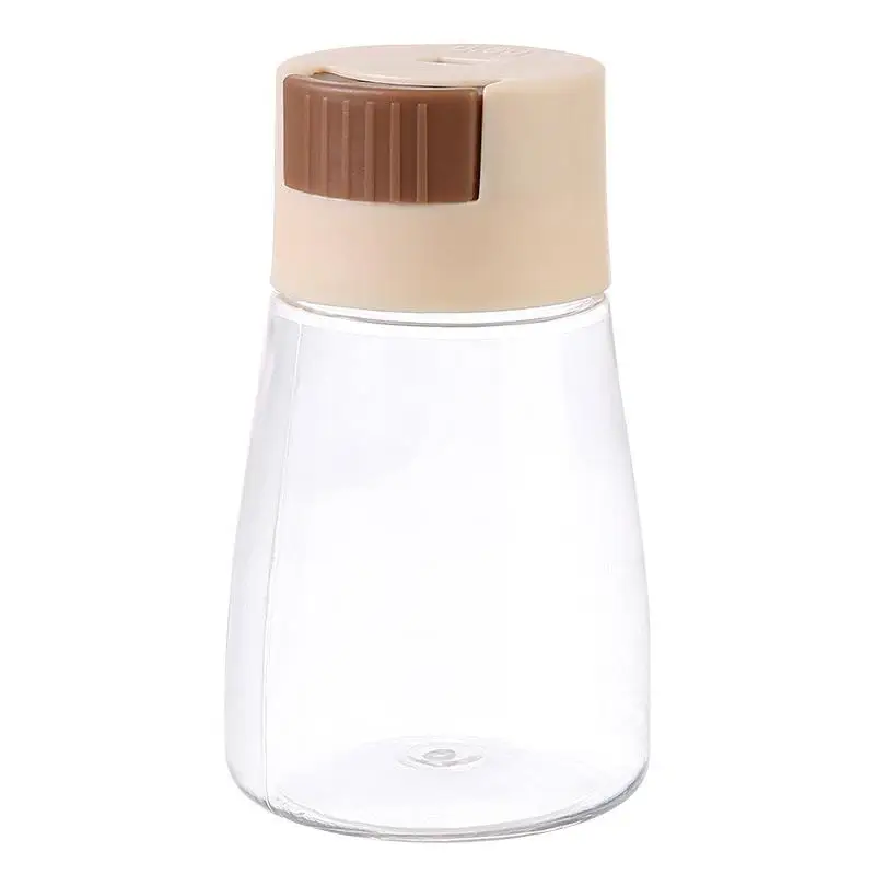 

Kitchen Quantitative Seasoning Bottle Press-controlled Salt Bottle Household Seasoning Box Sealed Moisture-proof Salt Tank MSG