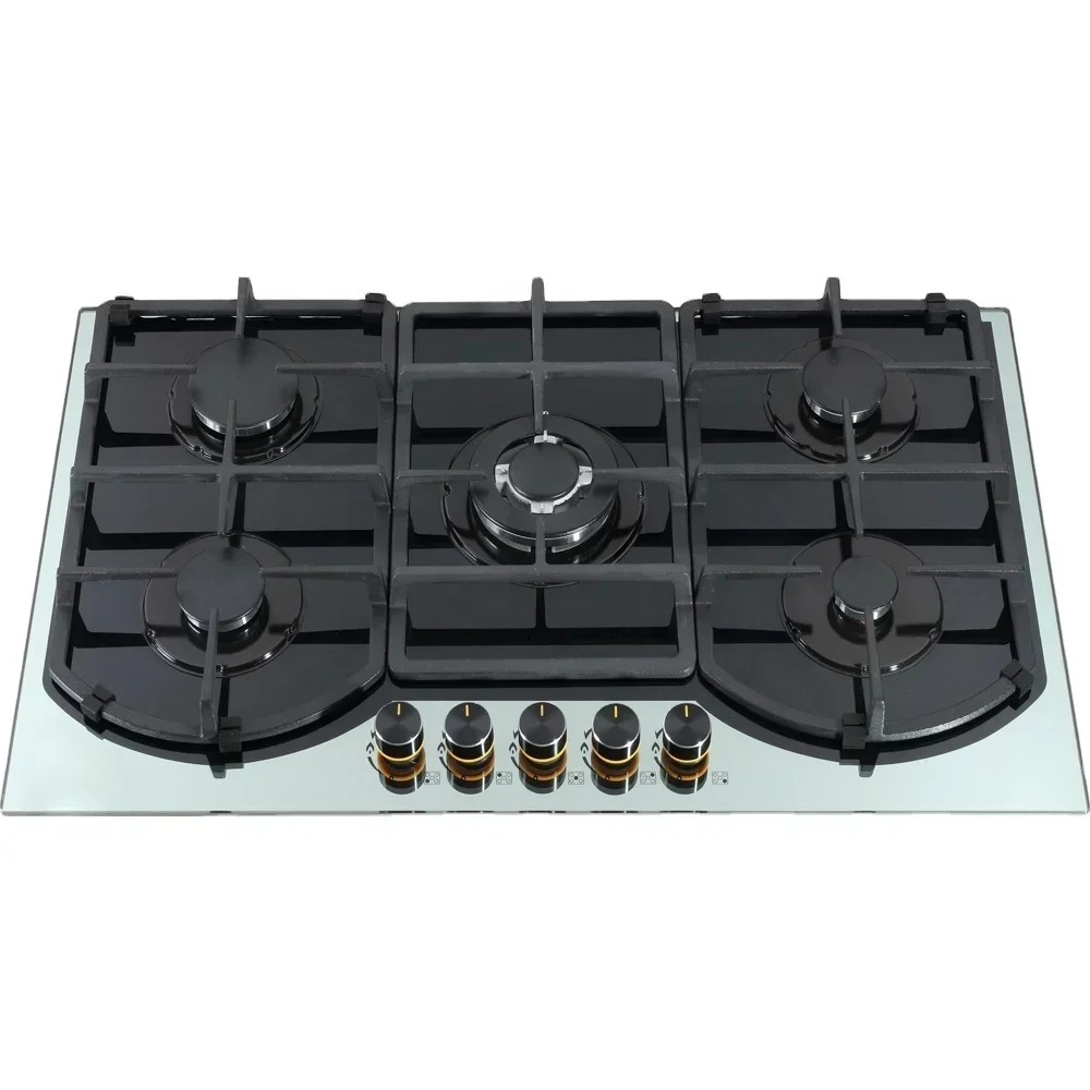 Sell like hot cakes Built in Hob 5 Burner major kitchen appliances gas cooktops
