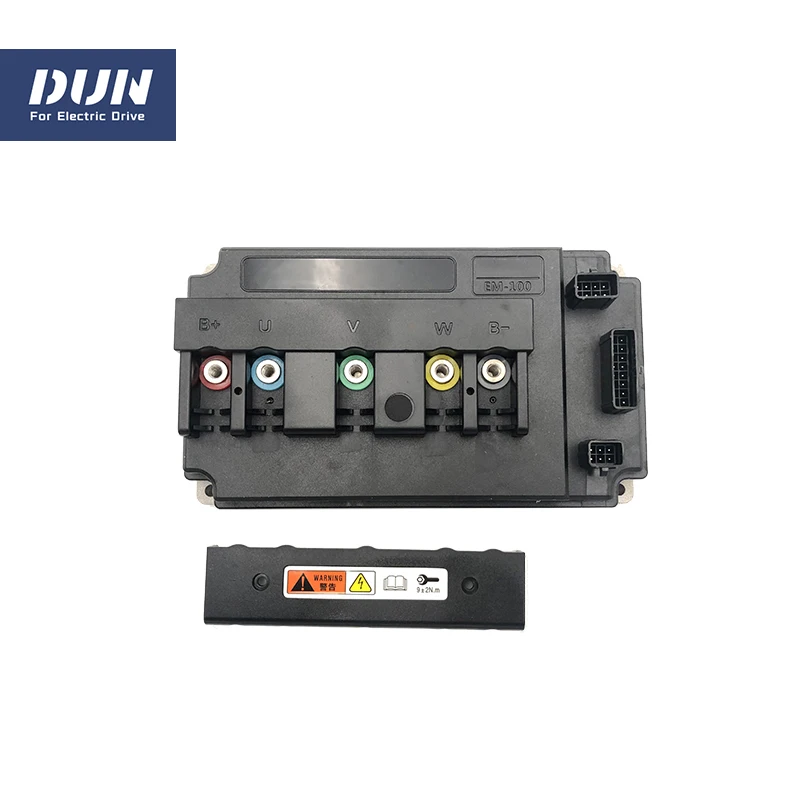 DUN/VOTOL Controller FOC BLDC DC 100A Brushless EM-100 Programmable Controller EM100 For QS 2KW Motor