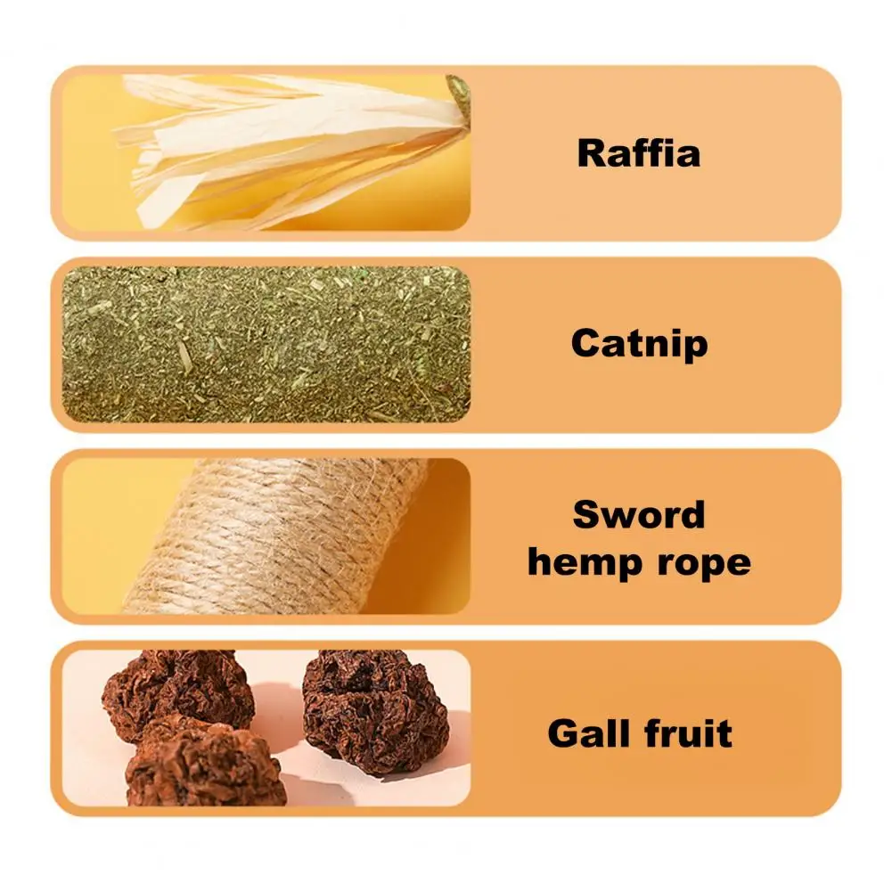 Cat Dental Hygiene Chew Toy Cat Chew Toy for Oral Care Cat Teething Toy Set with Silvervine Sticks Catnip for Indoor for Breeds image 5