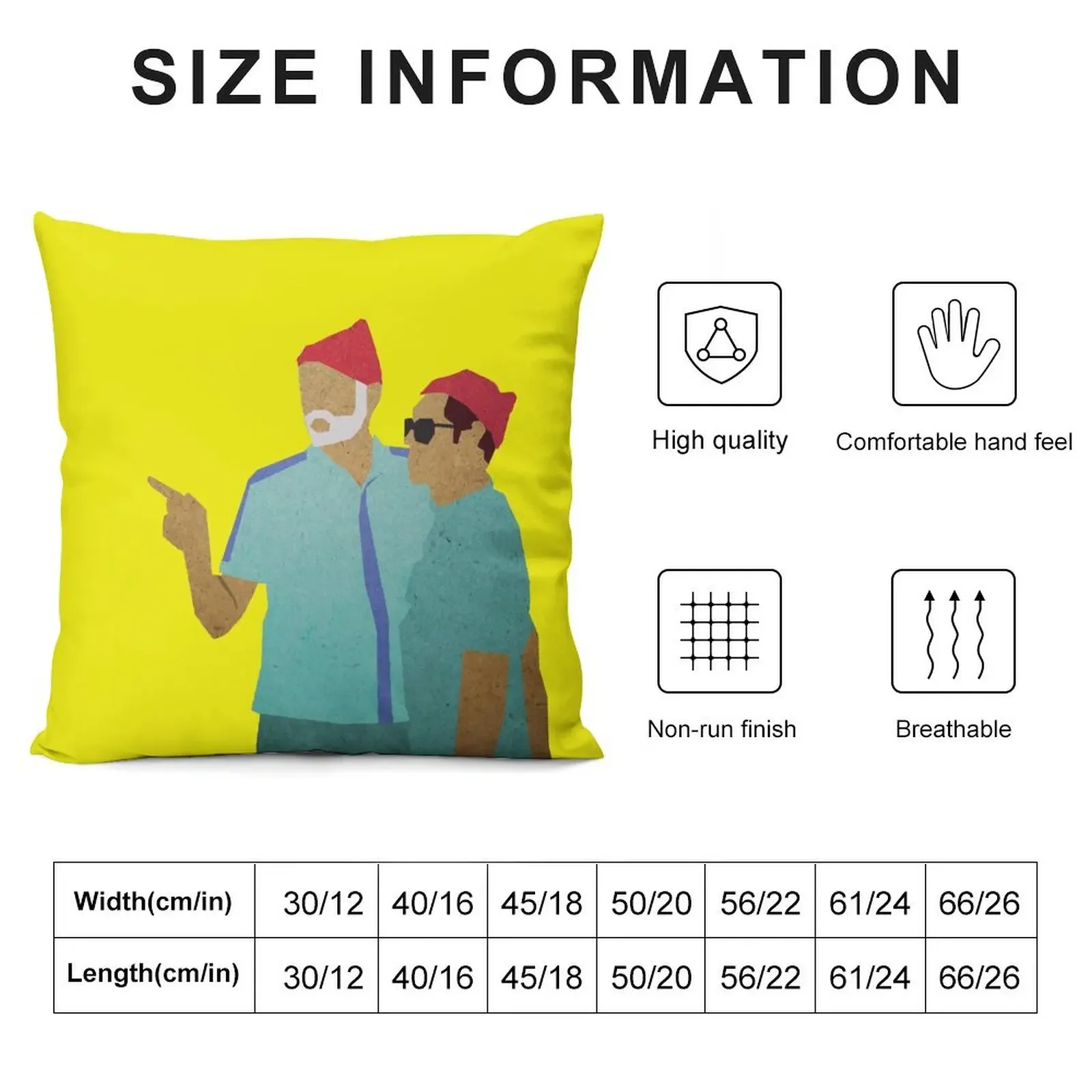 Zissou + Klaus Throw Pillow Decorative Sofa Cushions pillow cover luxury Decorative Cover For Living Room Pillowcases pillow