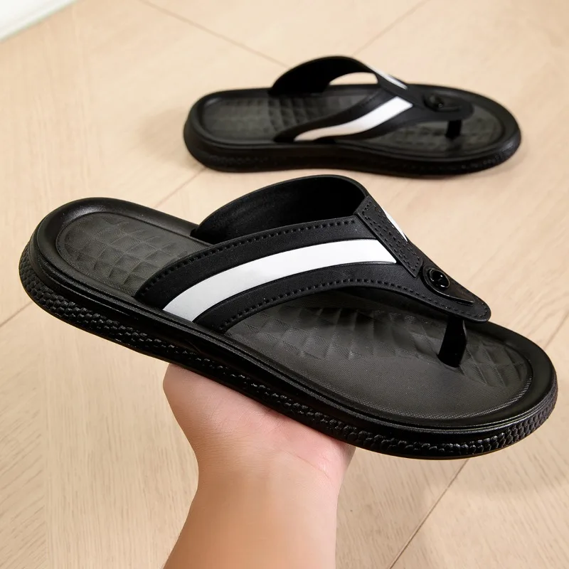 

MAEDEF Men's Flip Flops Summer Shoes for Man Slippers Lightweight Comfortable Breathable Beach Sandals Man Slides Mens Slippers