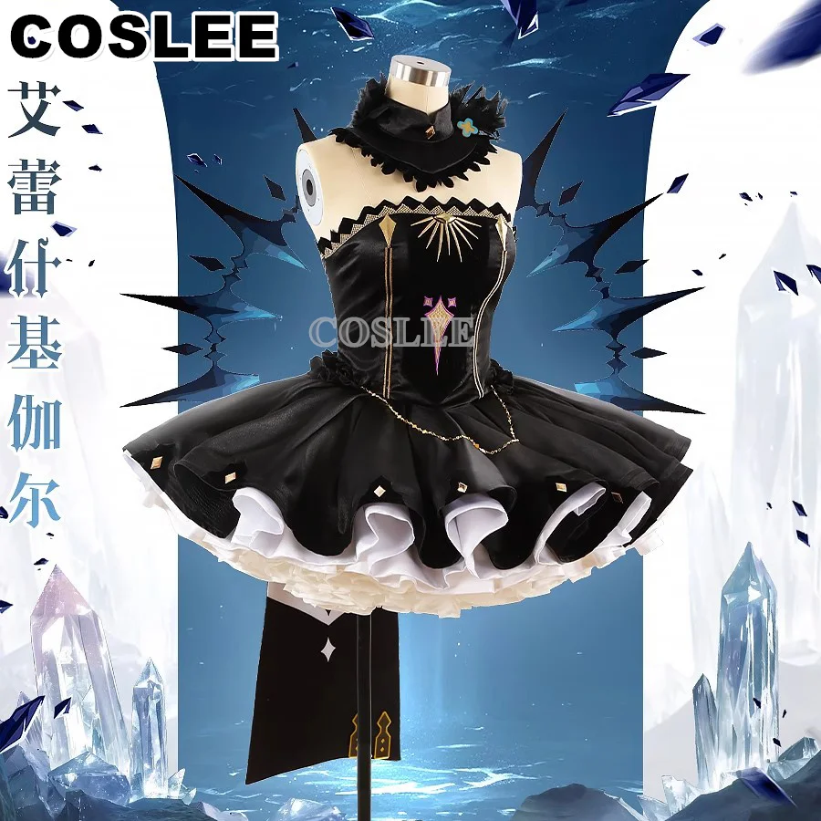 COSLEE [XS-3XL] Fate/Grand Order FGO Ereshkigal Cosplay Costume 9th Anniversary Lovely Dress Uniform Halloween Party Outfit Wome