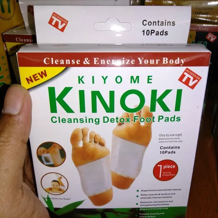 Original White Kinoki Cleansing Detox Foot Pads-Toxins Remover Men Women Premium Natural Adhesive Eliminator Unpleasant Odors