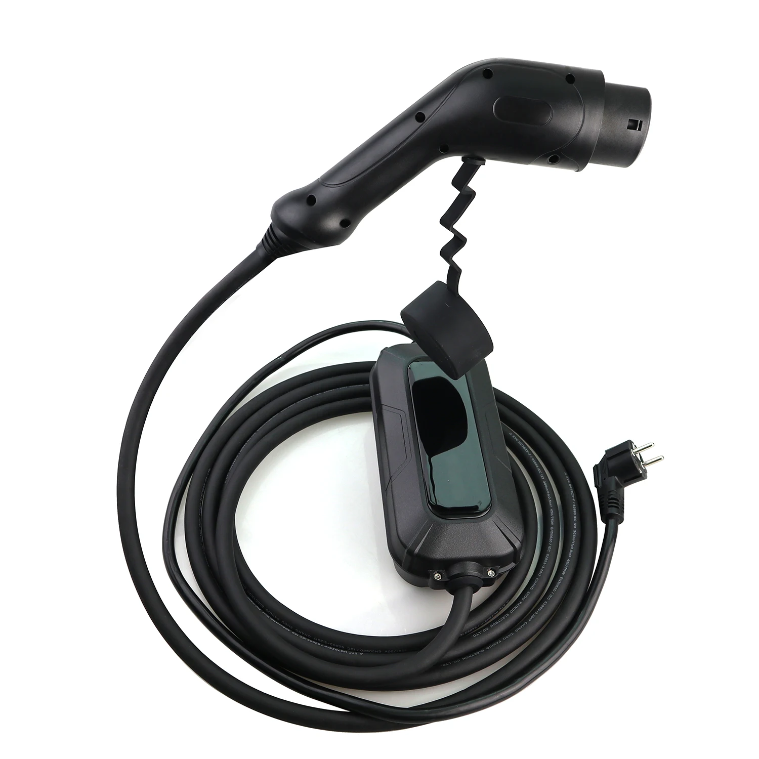 

China Supplier 32A Rated 7kw Ev Charger Ev Charging Station Adjustable to 13/16/20A Portable Electric Car Charger