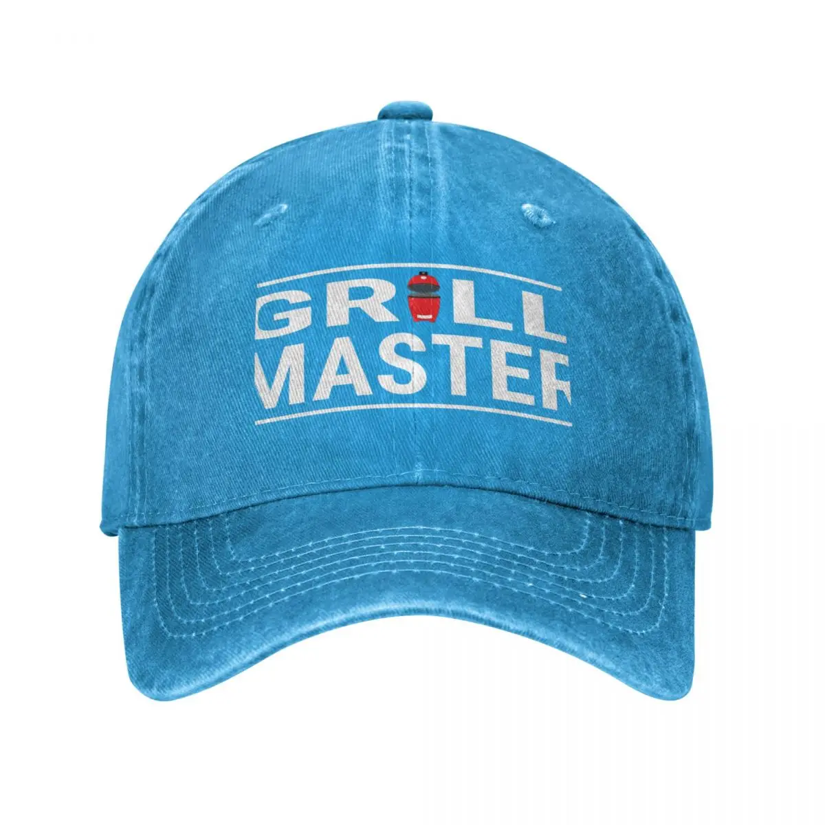 Grill Master Kamado Design Baseball Cap Hat Man Luxury Snap Back Hat Golf Wear Men Women'S