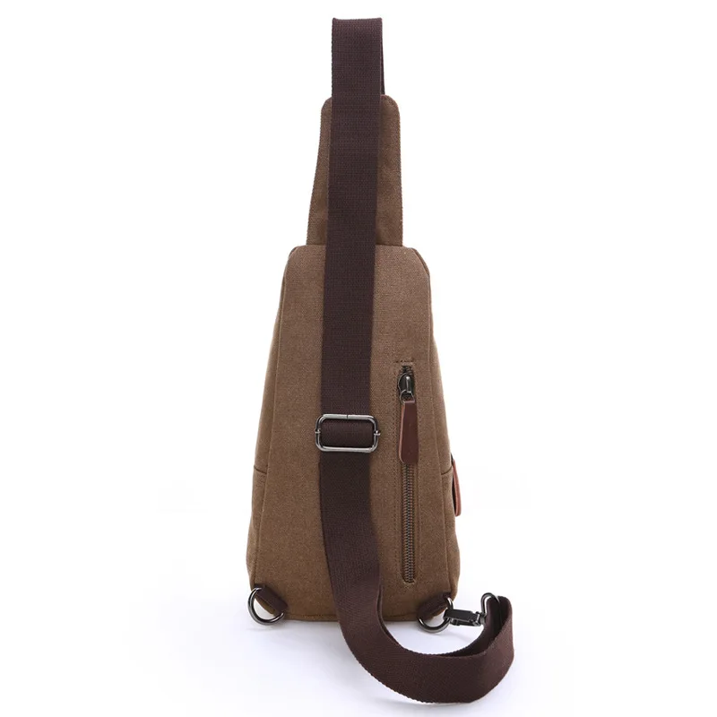 2023 nuovo zaino a tracolla monospalla da uomo Wash Canvas Outdoor Leisure borsa a tracolla moda di alta qualità gilet da viaggio sportivo