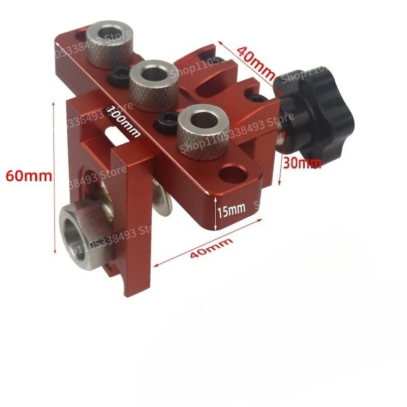 For Woodworking 3-in-1 Punching Positioner, Laminate Support Connector Eccentric Wheel