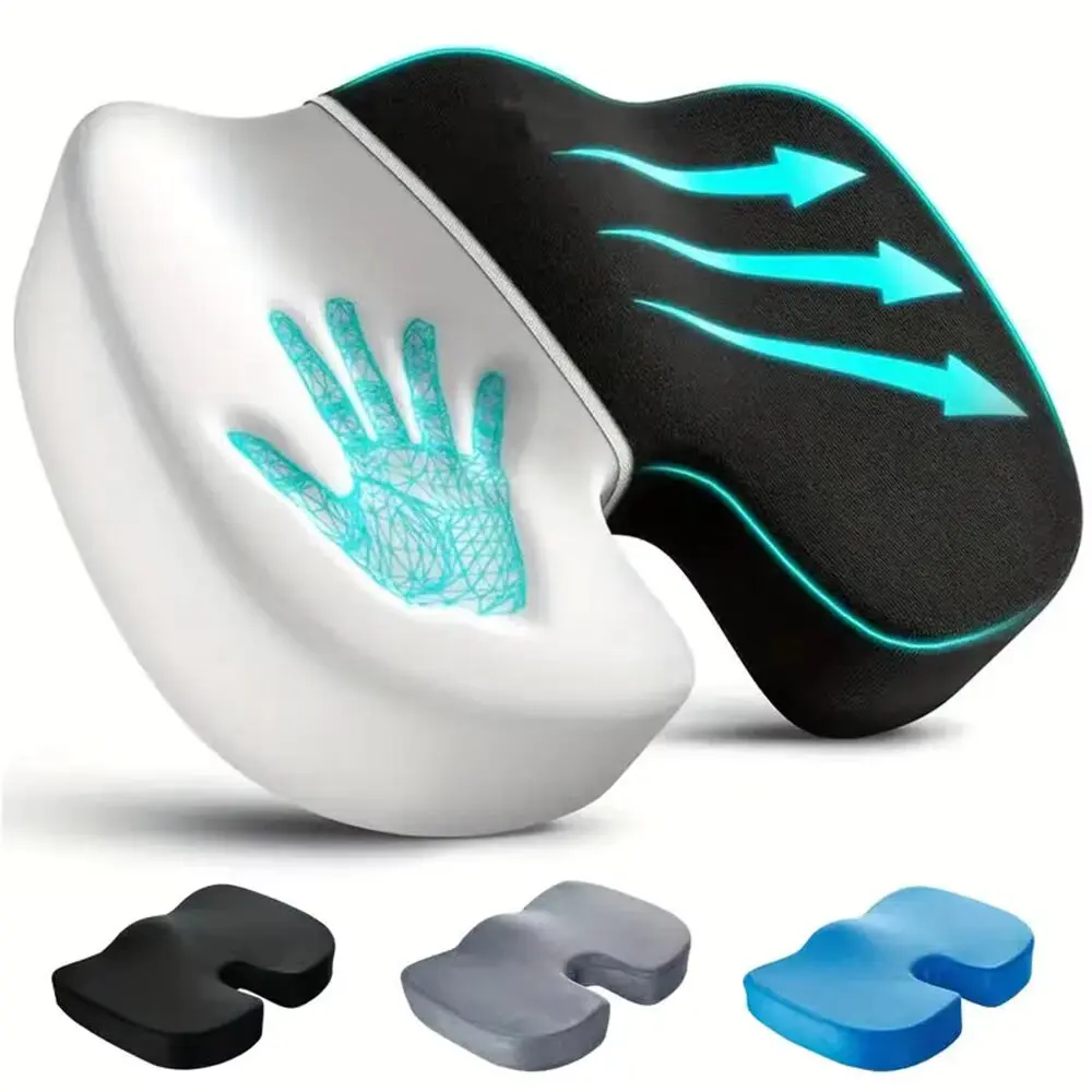 Neue Ergonomische Memory Baumwolle Büro Kissen Hämorrhoiden Kissen Stuhl Kissen Sitzende Artefakt Student Ass Kissen