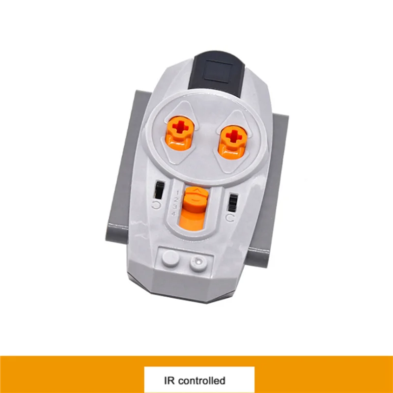 

A36T-10Pcs Power Function Motorized Building Blocks Power Kit 4 Medium Motors,2 Battery Box,2 IR Remote Control,2 Receiver