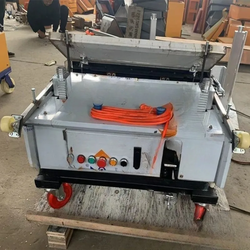 80 type 10 meters automatic plastering machine automatic up and down plastering machine indoor powder wall machine