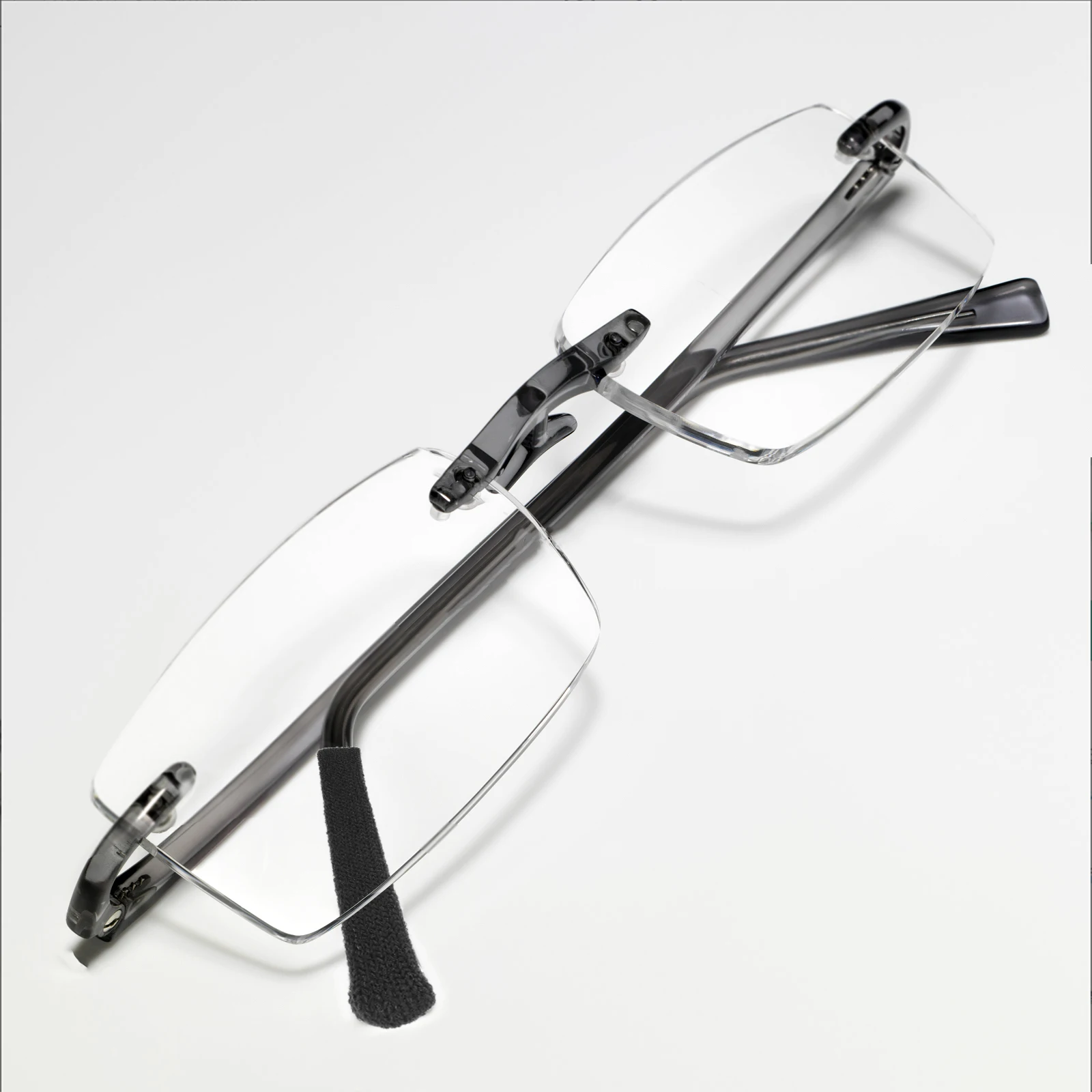 

2 Pairs Soft Knitting Cotton Eyeglasses Temple Sleeve Non Elastic Ear Grips for Daily Wear Yoga Activities
