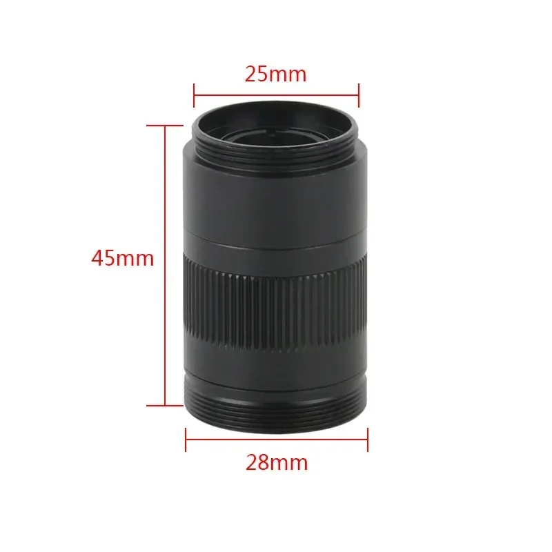 Adjustable 80X 160X C-mount Zoom Lens For HDMI USB VGA Industrail Digital Video Soldering Microscope Camera