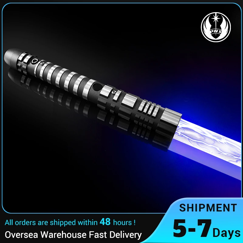 

PHS Lightsabers Ghost Saber Rechargeable Metal Hilt and 3 Mode Sound Force FX Duel Light Saber for Adults Cosplay Kids Toys