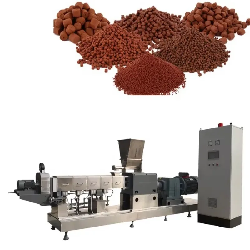 Producción de pellets de alimento para peces Cómo hacer pellets Máquina flotante de alimentos para peces para Tilapia