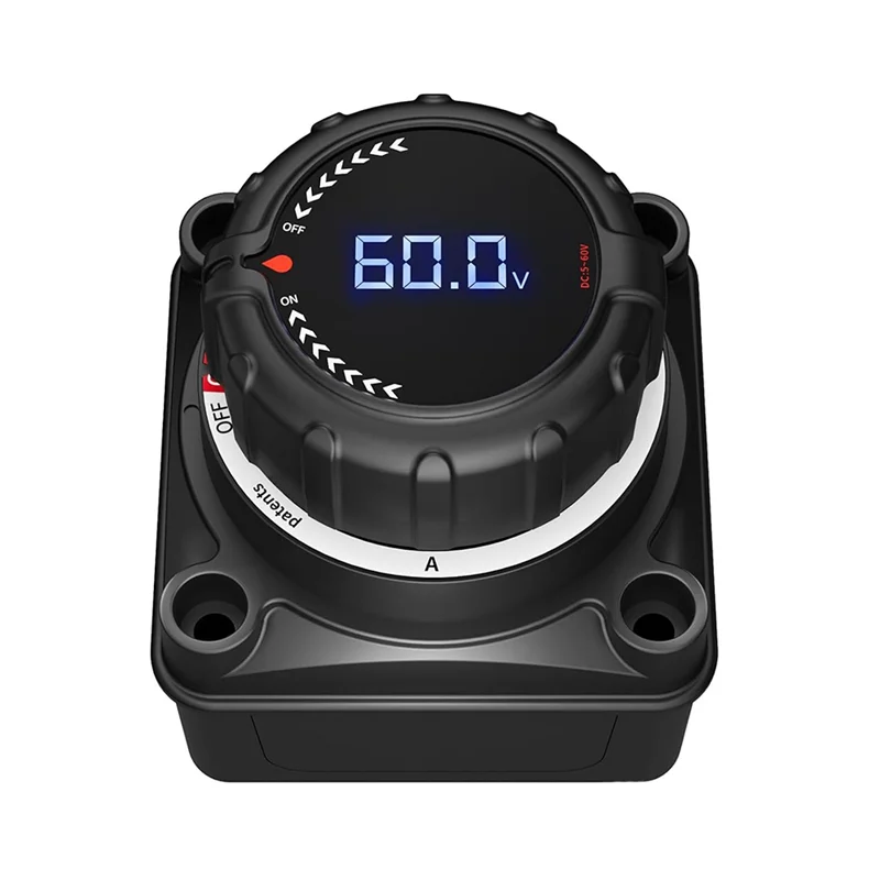 

Прочный DC5-60V для морской лодки, автомобиля, грузовика, обновления аккумулятора, отключателя с вольтметром, главного изолятора, отключения/выключения