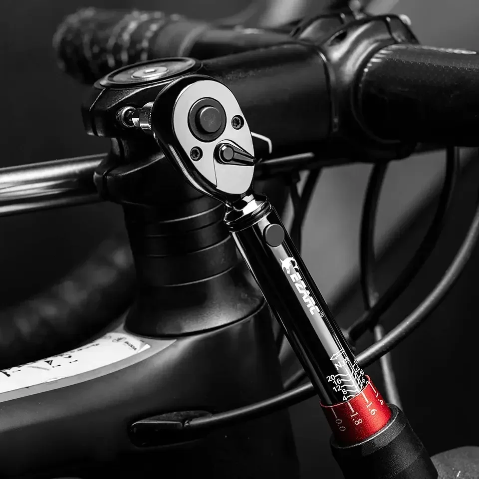 004 Ezarc Bike Torque Wrench Set 1/4 Inch And Socket Set For Adjustable Bike Tool In High Quality