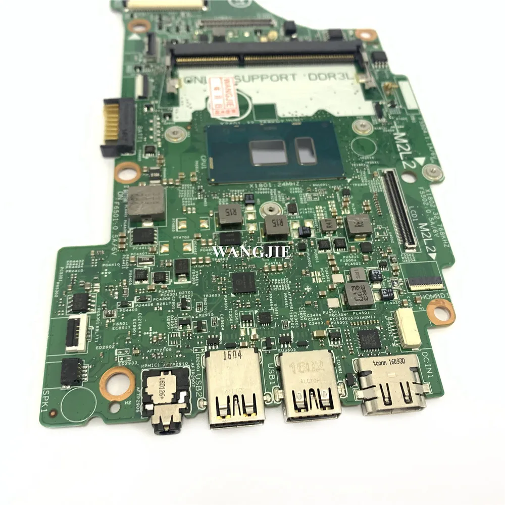 15219-1 لديل انسبايرون 7359 7568 اللوحة الأم للكمبيوتر المحمول مع كور I7-6500U V90VN CN-0FX71J 0FX71J FX71J 100% تم اختبارها بالكامل