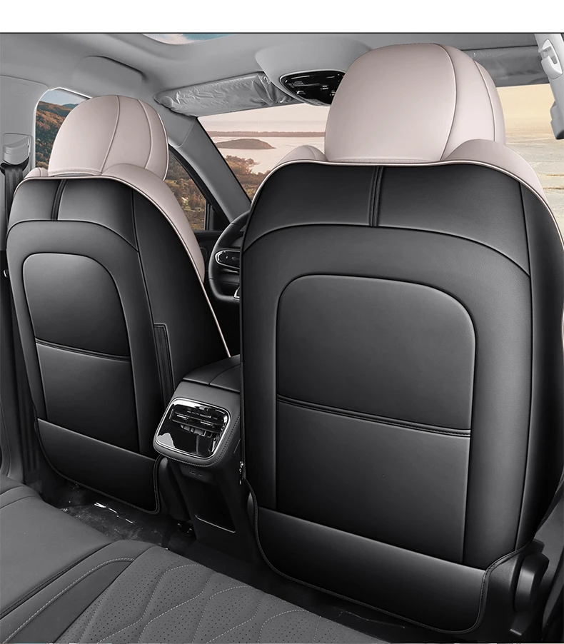 Custom Fit Car Seat Covers Full Set for 2025 Chery Tiggo 8 Super Hybrid Ultimate Chery Tiggo 8 Pro Plus  3 Rows 7 Seats