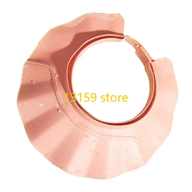 

270A Baby Kids Shower Caps Shampoo Bath Bathing Hat Silicone Adjustable Washing Hair Shower Bathing Shower Caps