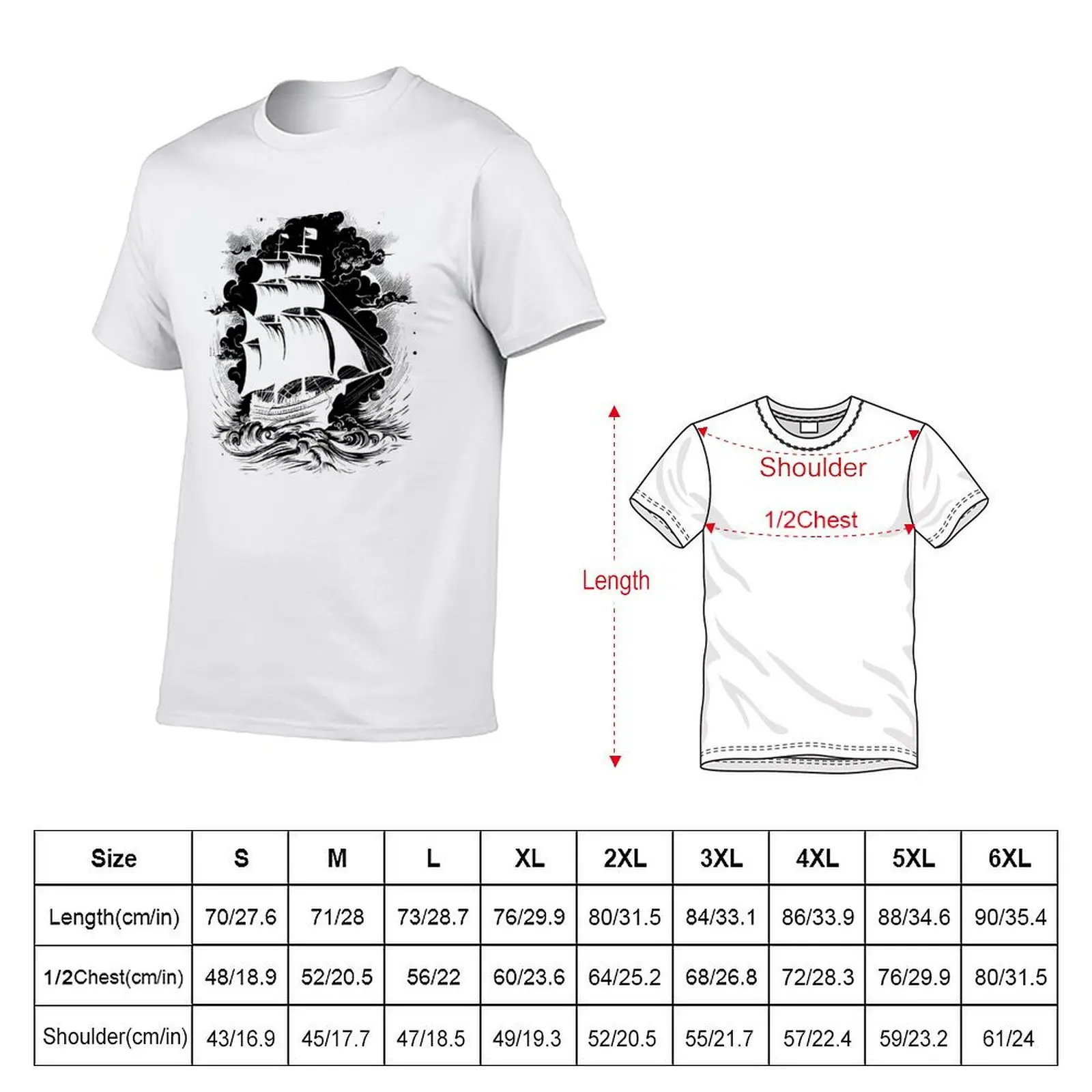 Evening cruise, blue sky, Sail Lovers, Ship Lovers, Boat, Sailing T-Shirt Athletic Quick Dry T-Shirt for Men