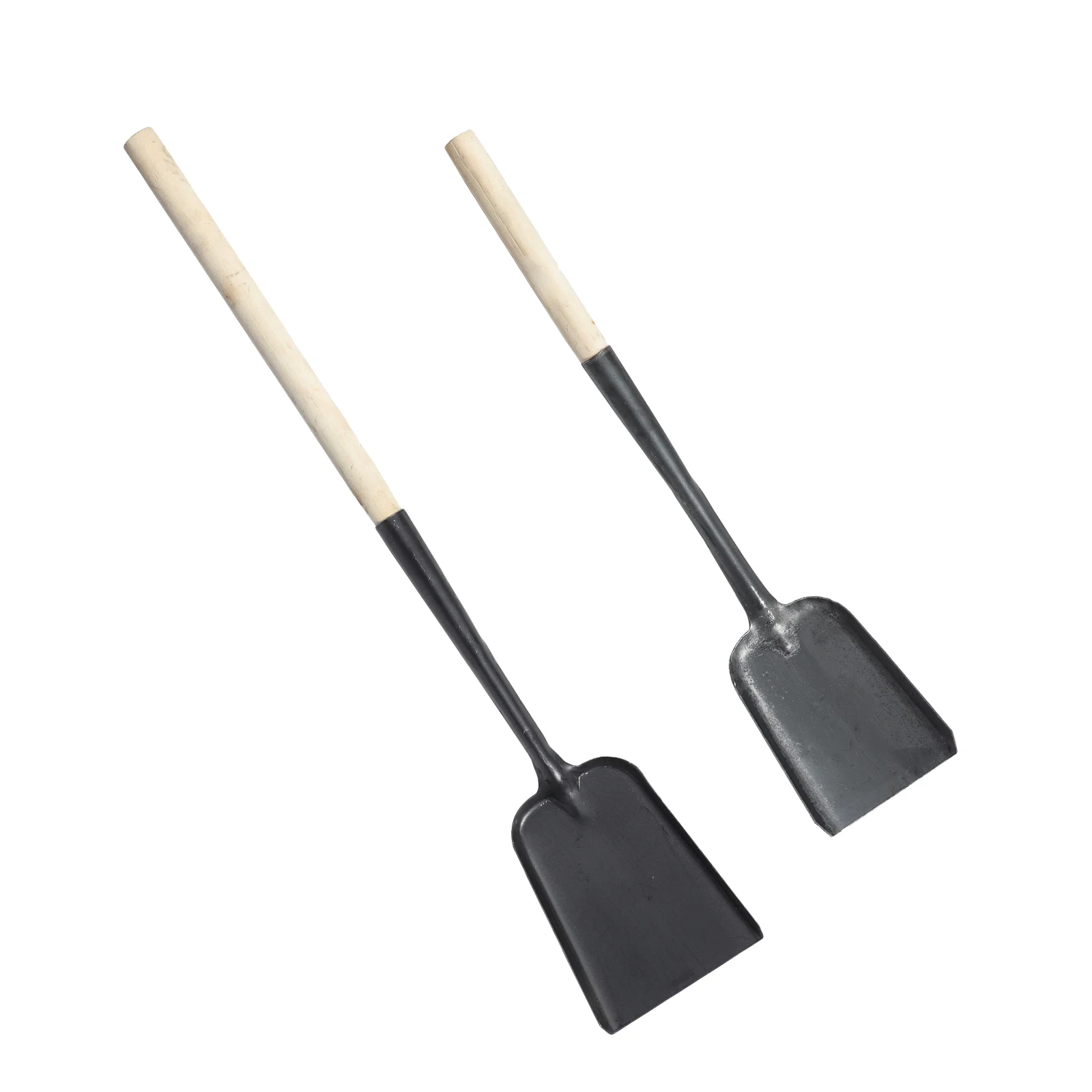 

2Pcs Ash Shovel Premium Wood Handle Fireplace Cleaning Tool Lightweight Coal and Bbq Grill Shovel for Home Use