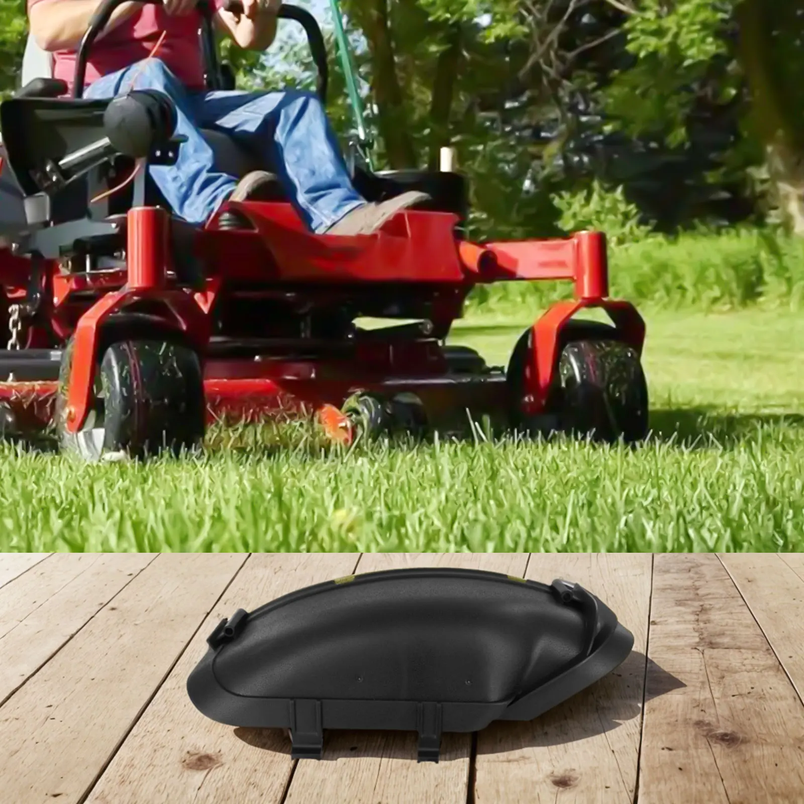 

Lawn Maintenance 110-6682 Discharge Cover Mower Discharge Cap Effortless Installation High Compatibility Perfect Fit