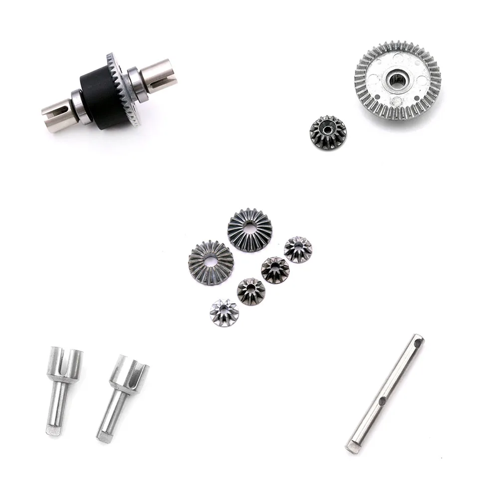 WLtoys 12401 12402 12403 12404 12409 RC Car parts Upgrade metal Driving gear Differential gear 12401-1638 12401-0262 12401-0263