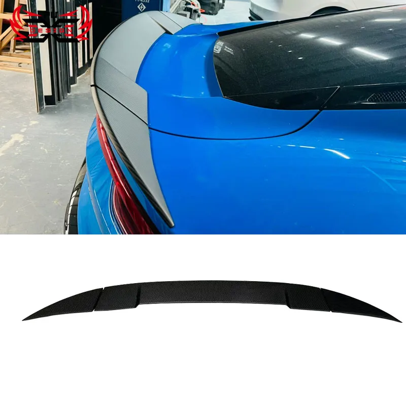 

High Quality OD Style Dry Carbon Fiber Rear Trunk Tail Boot Lip Wing spoiler Car Body Kit For Lotus Emira