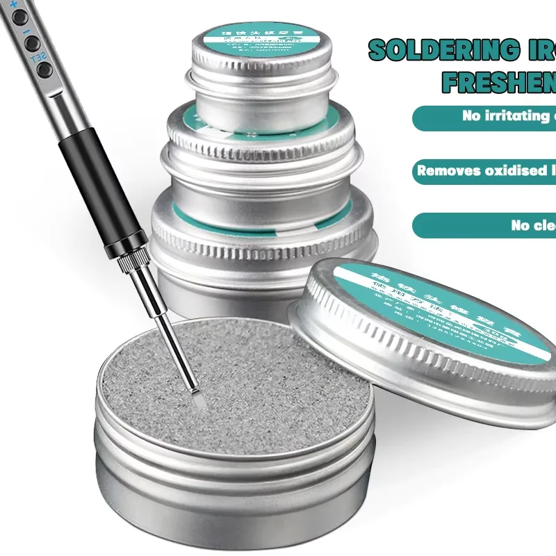 6g/16g/30g Soldering Tip Cleaner Paste Oxide Remover & Tinner Activator for Soldering Iron, Restores Non-Stick Tips