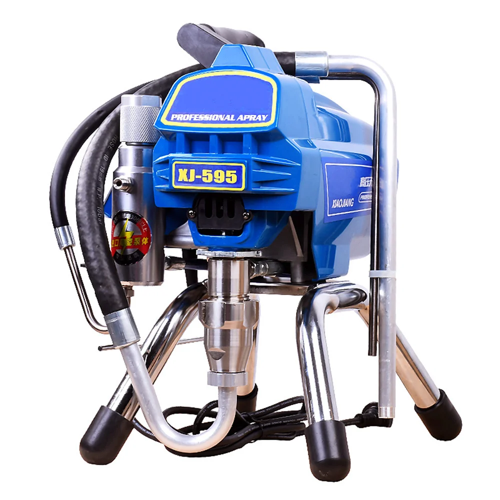 4000W 6L High-power Electric Airless Spraying Machine 595 695 700 Emulsion Paint Wall Household Sprayer Painting Machine 4L 5L