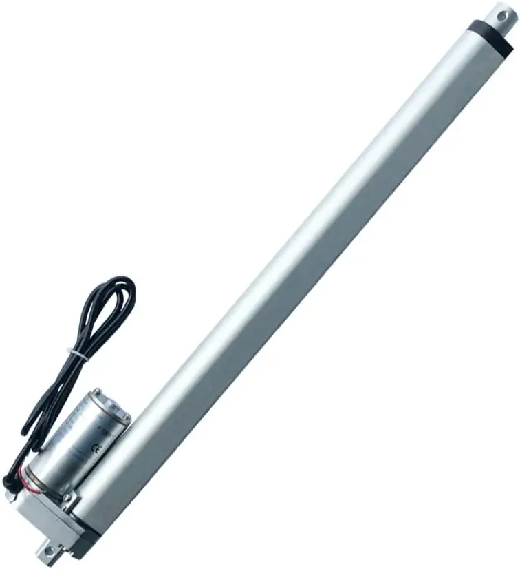 DC 24V Electric Linear Actuator Motor Stroke 800mm 32 inch High Speed 20mm/s Heavy Duty 900N=90KG