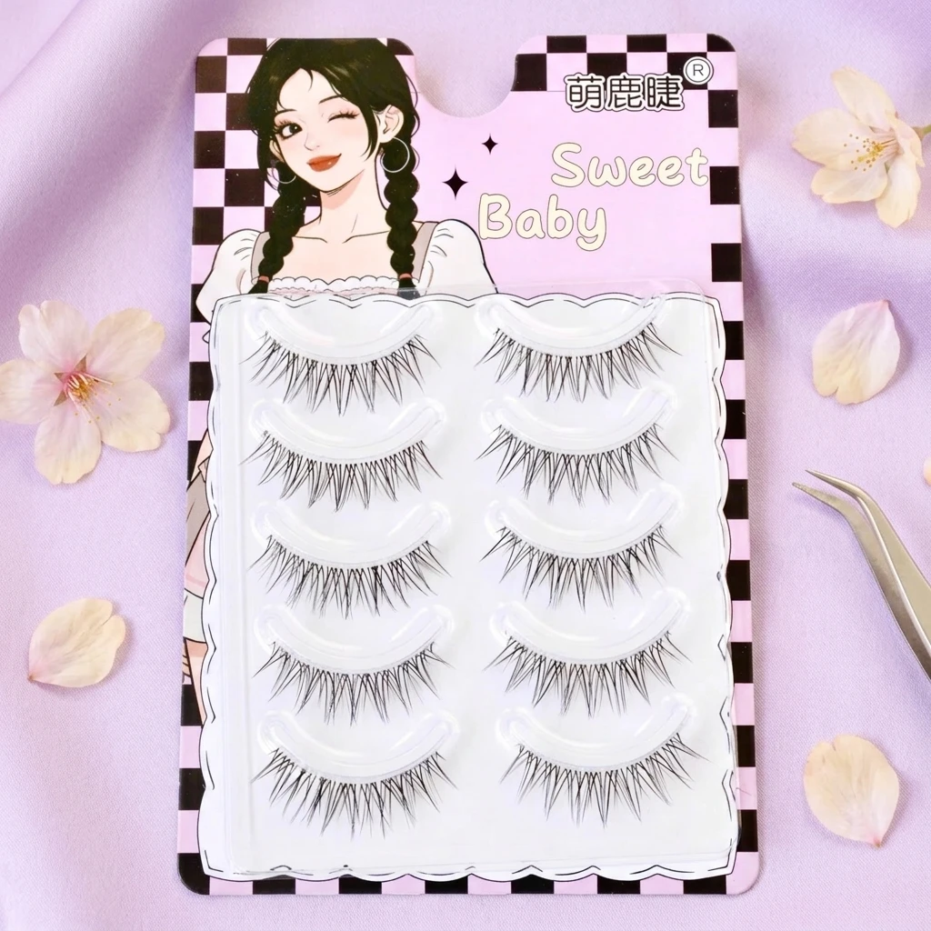 Przezroczyste rzęsy w pasku, s – Eyelash Extension Korean Style recenzja i cena