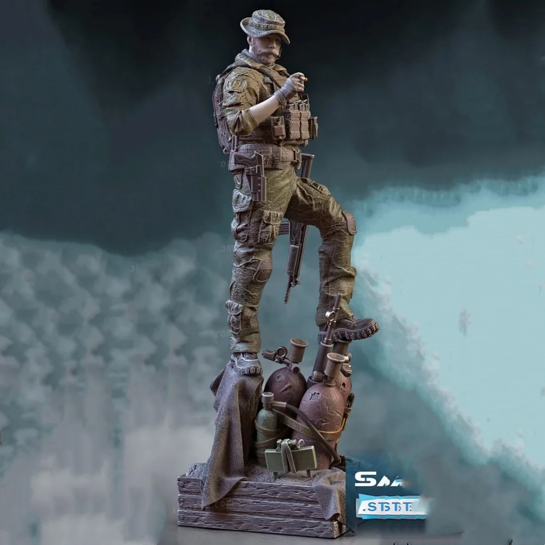 

1/24 Scale Resin Figure Special veteran Model Kit Unassembled and Unpainted 3D printing DIY toy 1035