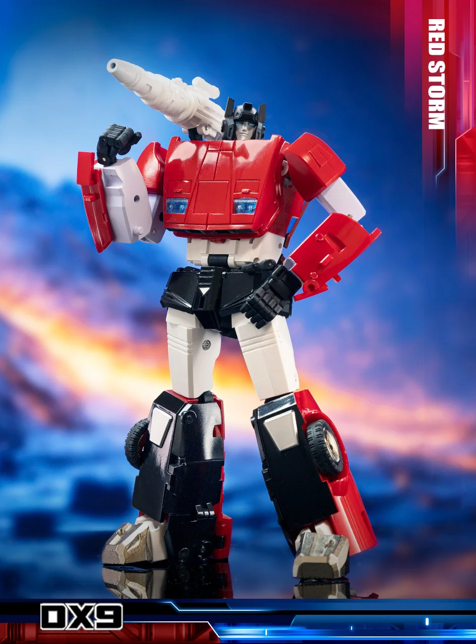 [Available in Jan/Feb] DX9 Transformation D-21 18cm Red Storm G1 Sideswipe MP Scale Robot Action Figure Toys Gifts