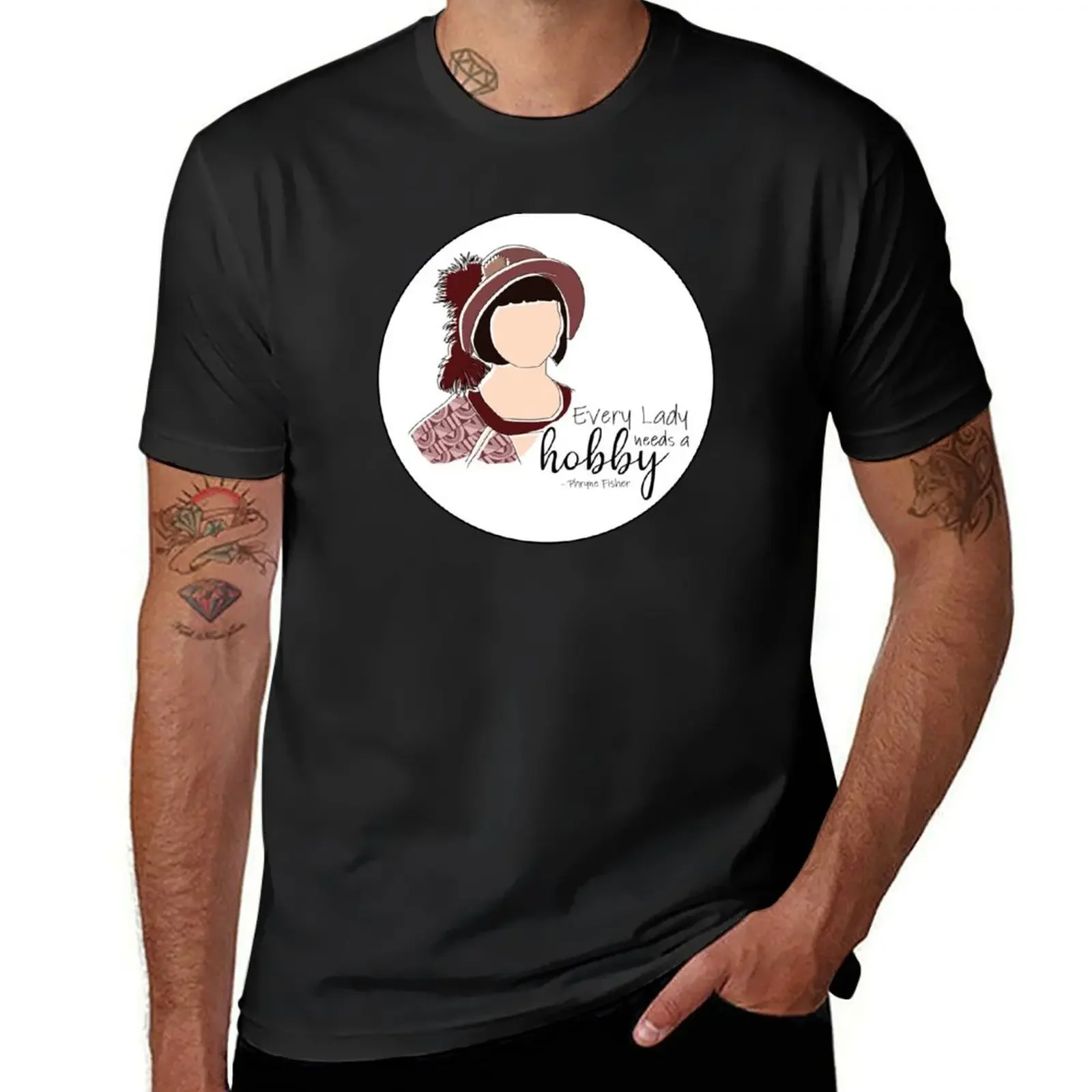 

Every lady needs a hobby T-Shirt boys animal print sports fans funnys heavyweight t shirts for men