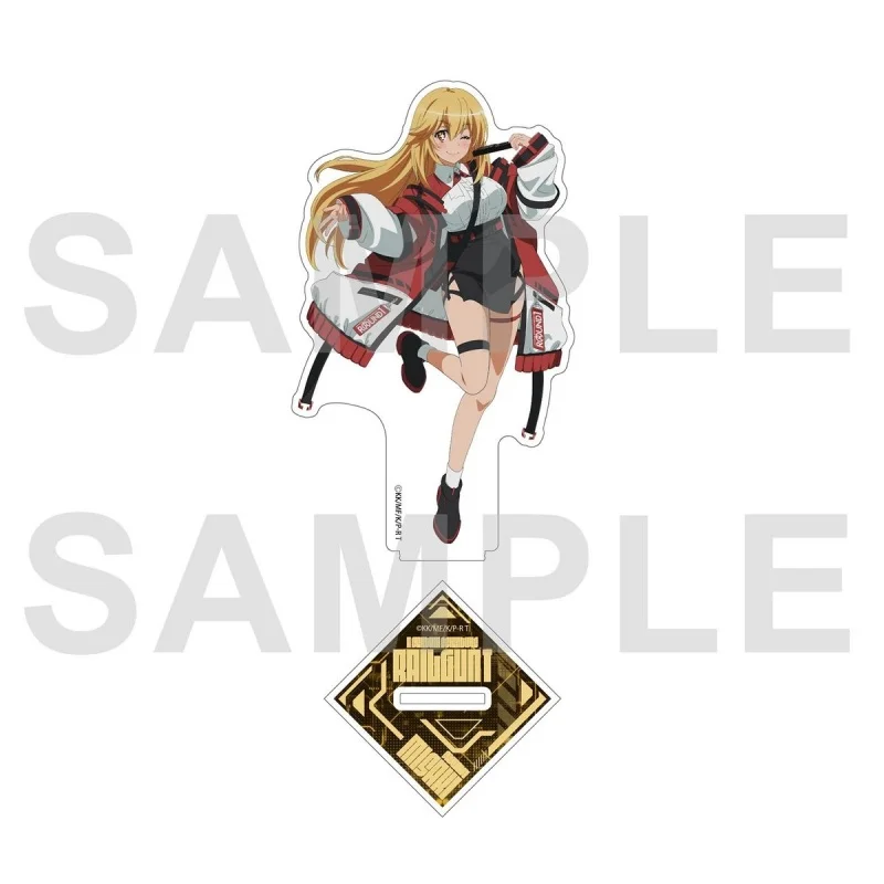 A Certain Scientific Railgun Acrylic Display Stand Cartoon Character Figure Model Desktop Ornament Holiday Gift Keychain