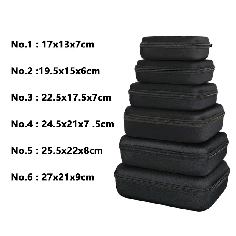 Storage Box Travel Zipper Bag Shockproof Outdoor Tools Bag for Earphone Storage Case Accessories Makeup Bags
